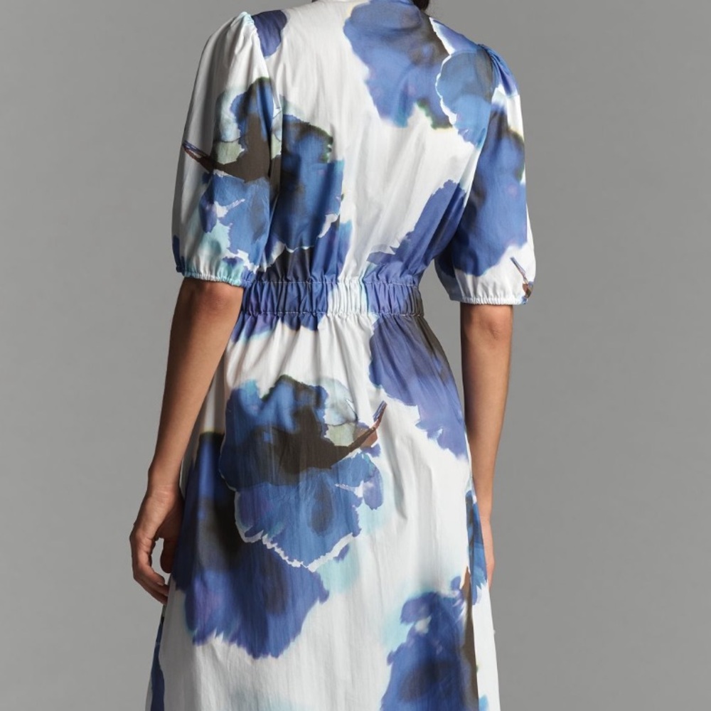 ⭐️ Host Pick ⭐️ Hutch Annette Puff Sleeve Midi Dress NWT - Picture 4 of 4